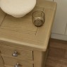 H Collection Winnie Winnie Slim 3 Drawer Bedside