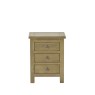 H Collection Winnie Winnie 3 Drawer Bedside