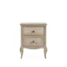 H Collection Camilla Camilla 2 Drawer Bedside