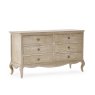 H Collection Camilla Camilla 6 Drawer Wide Chest