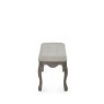 H Collection Camilla Camilla Oatmeal Linen Upholstered Bench