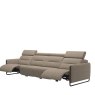 Stressless Emily 4 Seater Power Recliner with Steel Arms in Fabric