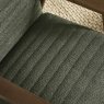 H Collection Isla Isla Chenille Tweed Upholstered Armchair