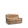 Leyburn 2 Seater Lounger In Leather