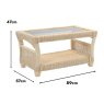 Coffee table dimensions