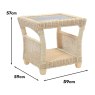 Lamp Table Dimensions