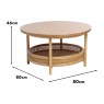 Coffee table Dimensions