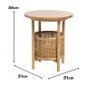 Lamp Table Dimensions