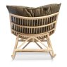 Papasan Rocking Back