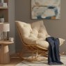 Papasan Rocking Latte