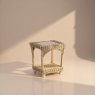 Samford Lamp Table & Glass