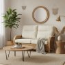 Turin Oak 3 Seater Lifestyle