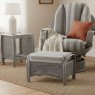 Turin Greywash Footstool Lifestyle