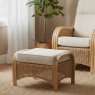 Turin Oak Footstool Lifestyle