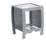 Turin Grey Lamp Table Duke Grey Stripe Dimensions b2dfef4e d4b4 4923 a9cf db3d140f8d24