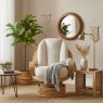 Turin Swivel Rocker Oak Lifestyle