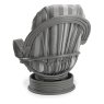 TurinGreyLaminatedRockerChairinDukeGreyStripeback 8407c543 186d 4834 b1e4 48d22709dba3