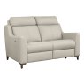2 seater static with heat   leather