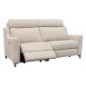 Large 2 Seater Double Power with Heat Recliner Sofa   3qtr   Fabric