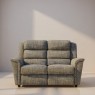 Colorado Two Seater Static Sofa in Dash Blue 