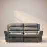 Colorado Large Two Seater Power Recliner Sofa in Como Ocean HF