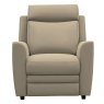 Dakota Armchair Madri Putty Leather