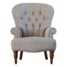 Edward Chair Front  Fabric 