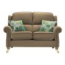 Henley 2 seater como sage Leather