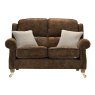 Henley 2 Seater Oxford Chocolate Leather
