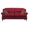 Henley Large 2 Seater Boucle Cherry Fabric