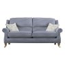 Henley Large 2 Seater Roma Storm Leather