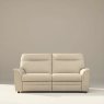 Hudson Large 2 Seater Leather Main Image HF