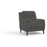 Bella Armchair Hopsack Charcoal