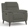 Bella Armchair Hopsack Platinum
