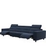 Stressless Emily 4 Seater Power Recliner with Wide Arms in Fabric