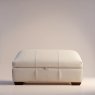 Large Storage Footstool Leather Main Image HF