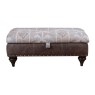 Arizona two tone legged ottoman cut out