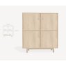 Options 2 Section Cabinet   2