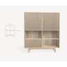 Options 2 Section Cabinet   1