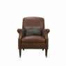 Bowmore Leather Chair Front