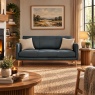 Aosta Small Sofa Leather Lifestyle