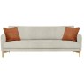 Aosta Large Sofa Burnt Umber Scatters Fabric