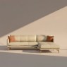 Aosta Medium Chaise Leather RHF Main Image HF