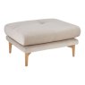 Aosta Footstool Angle Fabric