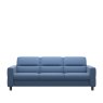 Stressless Fiona 3 Seater Sofa with Upholstered Arms in Leather