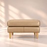 Clara Footstool Leather Main Image HF