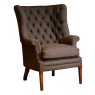 Wing Chair Harris Tweed