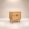 Larsen 2 Drawer Bedside Main Image HF