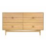6 Drawer Wide Chest Front