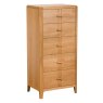 5 Drawer Tall Chest Angle